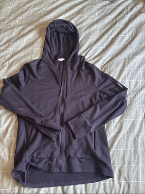Icebreaker Men's Black Hooded Full-Zip Sweater